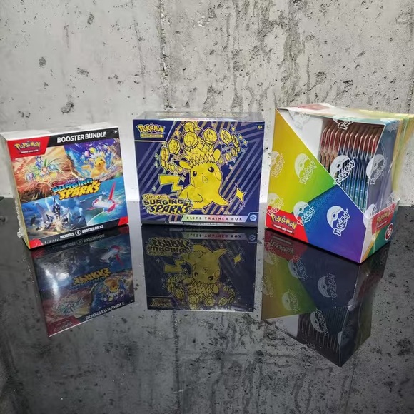 Pokemon Elite Trainer Box - Blue and Yellow